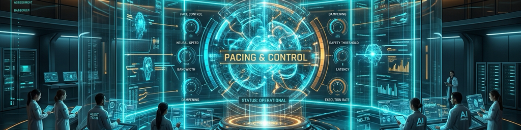 Pacing the Frontier AI Safety and Alignment Conceptual Illustration